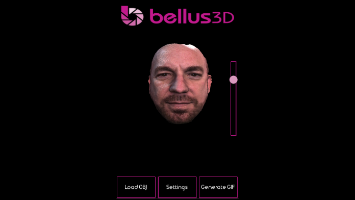 Bellus3D GIF App